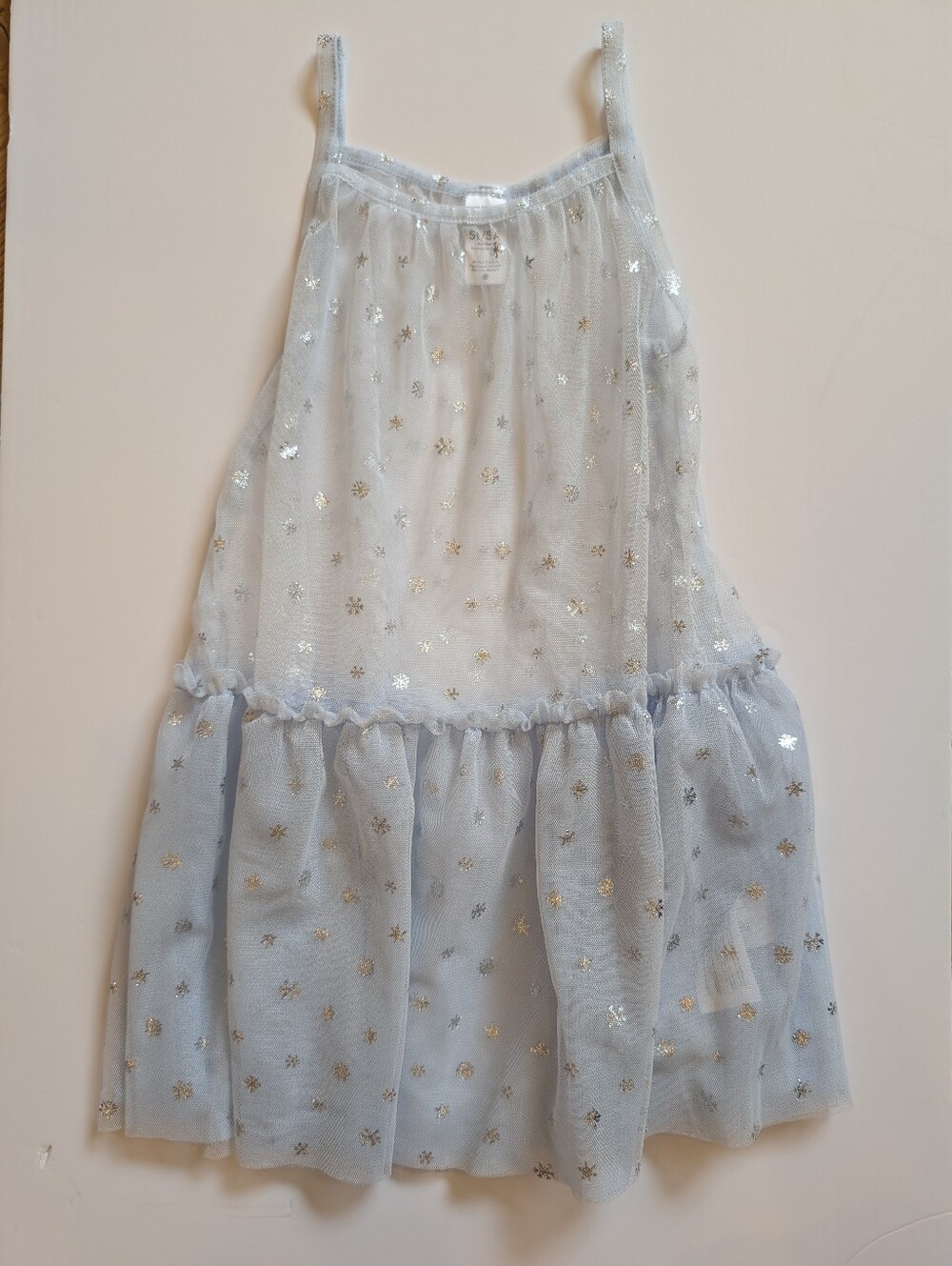 2/$15 💙 Carter's Sheer Glitter Star Tank Dress